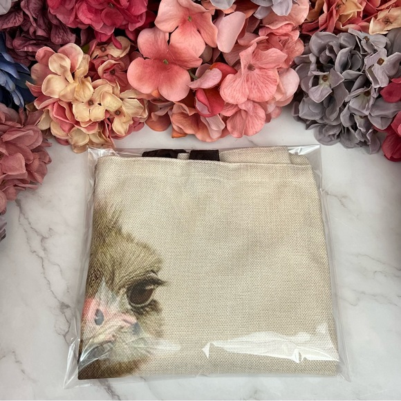 Eco-Friendly Folding Ostrich Tote Bag - Picture 12 of 13